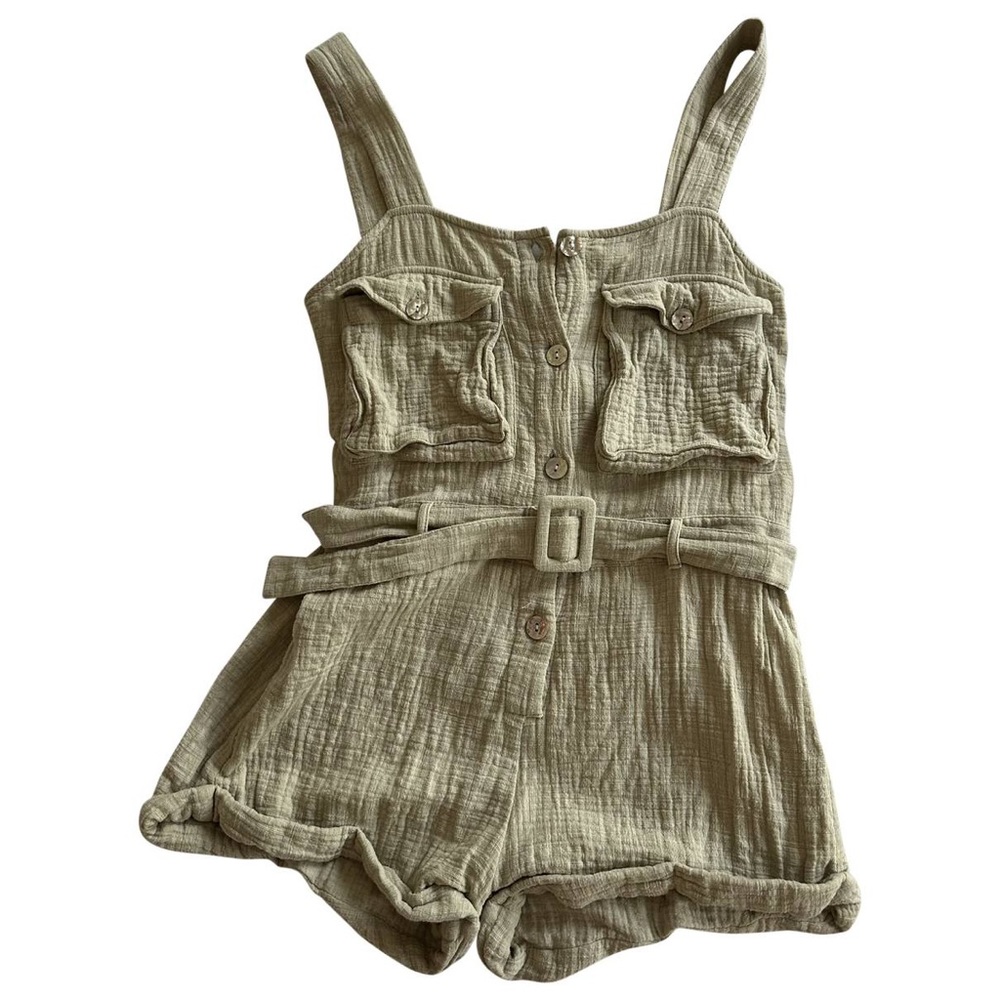 Maurie And Eve Jumpersuit / Romper Beige Size 2 USED